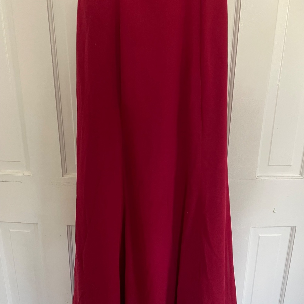Azazie Red Maxi Dress - Picture 3 of 5